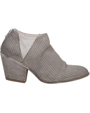 Officine Creative Ankle Boots Soft Leather - Gray