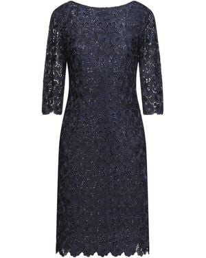 Charlott Midi Dress Viscose, Polyester - Blue