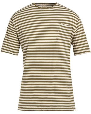 Massimo Alba T-Shirt Cotton, Linen - White