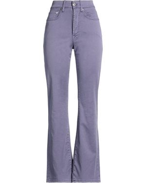 Roy Rogers Dark Pants Cotton, Lyocell, Elastane - Blue