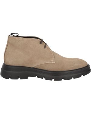 Alberto Guardiani Khaki Ankle Boots Leather - Brown