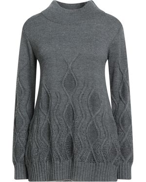 Clips Lead Turtleneck Wool, Acrylic - Gray