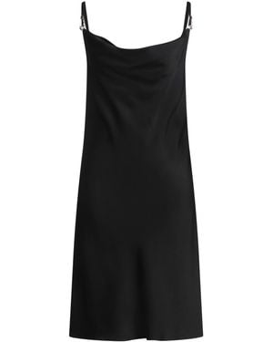Versace Midi Dress Acetate, Viscose - Black