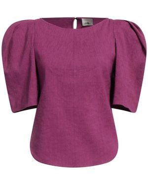 Isabel Marant Mauve Top Hemp, Viscose, Elastane - Purple