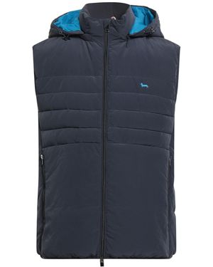 Harmont & Blaine Vest Polyester, Polyamide - Blue