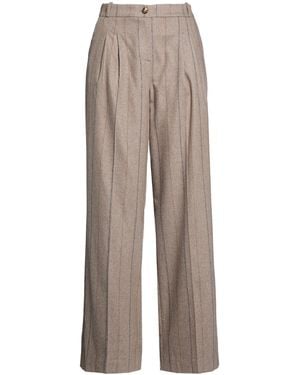 Kiltie Pants Wool, Polyamide, Cashmere, Elastane - Gray