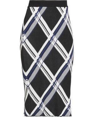 Burberry Midi Skirt Silk, Polyamide, Elastane - Black