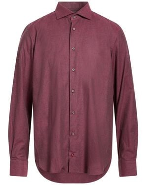 Carrel Garnet Shirt Cotton - Purple