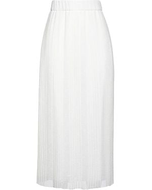 Peserico Maxi Skirt Polyester - White