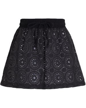 Gaelle Paris Mini Skirt Cotton - Black