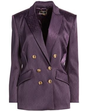 Elisabetta Franchi Blazer Polyester, Polyamide, Elastane - Purple