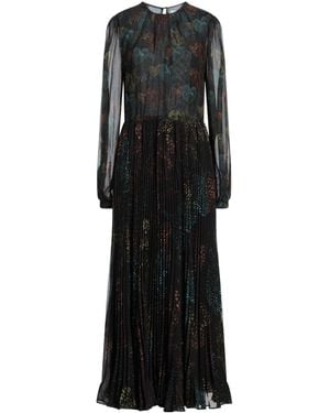Sara Roka Maxi Dress Polyester, Silk, Cupro - Black