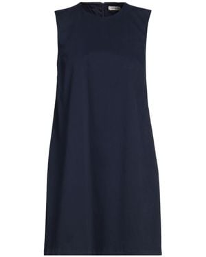 AT.P.CO Mini Dress Cotton, Elastane - Blue