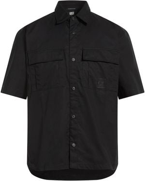 C.P. Company Shirt Cotton - Black