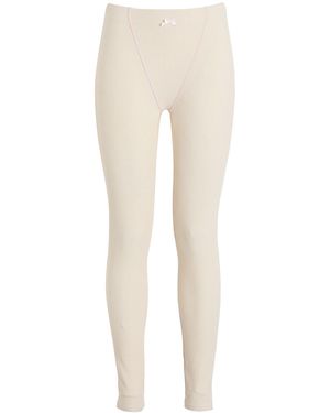 Frankie's Bikinis Leggings - Weiß