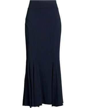 Labo.art Midnight Maxi Skirt Cotton, Elastane - Blue