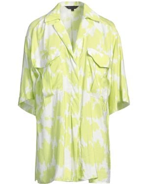 ARMANI EXCHANGE Shirt Viscose, Polyamide - Yellow