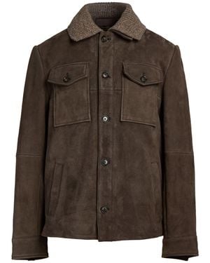 THE JACK AND JACKIE LEATHERS Dark Jacket Leather - Brown