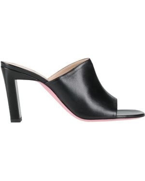 Wandler Sandals Lambskin - Black