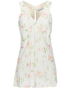 Rabanne Ivory Top Acetate, Silk - White