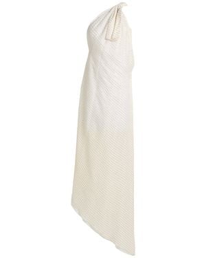 Rosie Assoulin Ivory Top Silk, Lurex - White