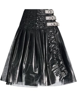 Junya Watanabe Midi-Rock - Schwarz
