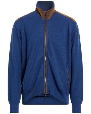 Paul & Shark Midnight Cardigan Virgin Wool - Blue