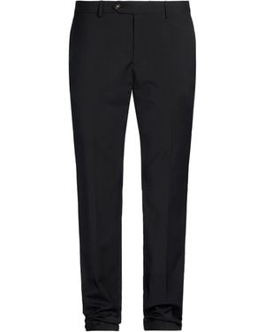 Manuel Ritz Trousers Wool, Elastane - Blue