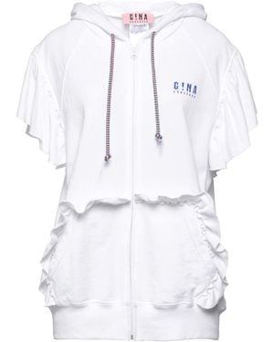 Gina Gorgeous Sweatshirt Cotton, Polyester - White
