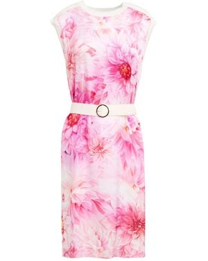 ESCADA Mini Dress Viscose, Polyester - Pink