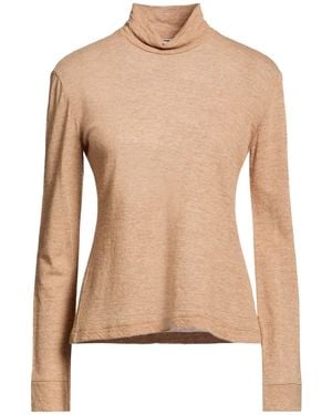 Grifoni Camel Sweater Virgin Wool - Natural