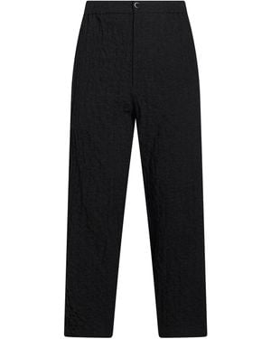 Barena Charcoal Pants Viscose, Wool, Polyamide, Elastane, Polyester - Black