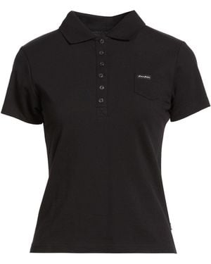 Guess Polo Shirt Cotton, Elastane - Black