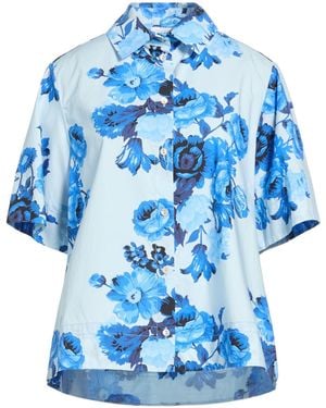 P.A.R.O.S.H. Shirt Cotton - Blue