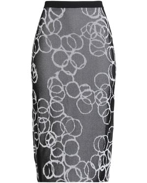 Rochas Midi Skirt - Gray
