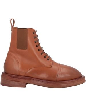 Marsèll Tan Ankle Boots Calfskin - Brown