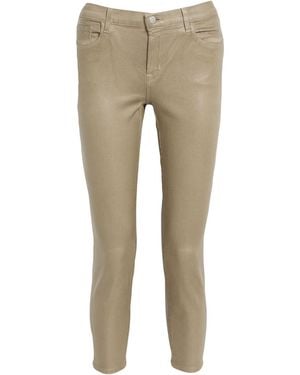 J Brand Military Pants Cotton, Polyester, Elastane - Natural