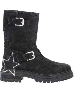 Nira Rubens Botines de caña alta - Negro