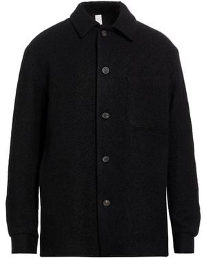 Hevò Coat Virgin Wool - Black