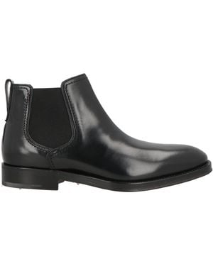 Ferragamo Ankle Boots Calfskin - Black
