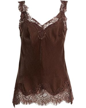 Gold Hawk Top - Brown
