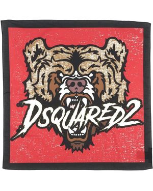 DSquared² Scarf Cotton - Red