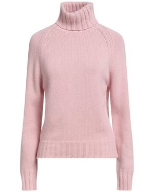 Aragona Turtleneck Wool - Pink