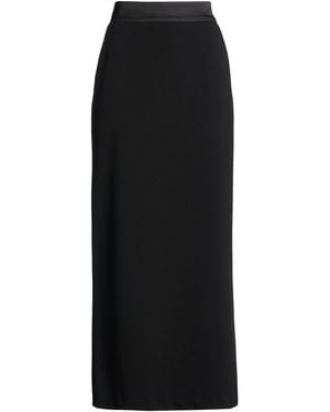 Compagnia Italiana Maxi Skirt Polyester, Elastane - Black