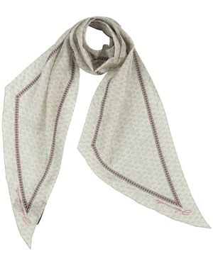 John Varvatos Scarf Silk - White