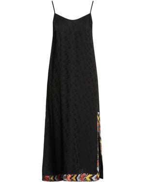 Palm Angels Midi Dress - Black