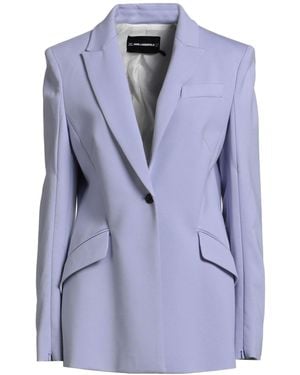 Karl Lagerfeld Blazer Viscose, Polyamide, Elastane - Blue