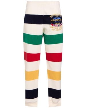 Moschino Ivory Pants Cotton - White