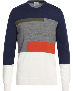 M.Q.J. Midnight Jumper Wool, Acrylic - Blue