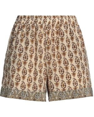 Gold Hawk Shorts & Bermuda Shorts - Natural